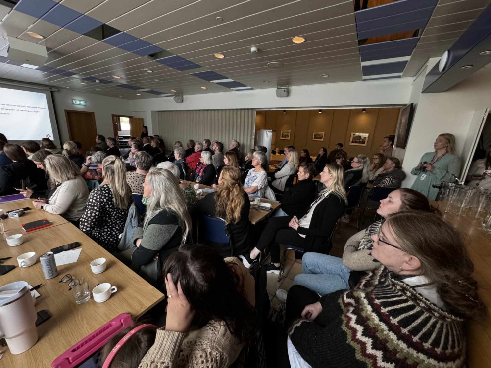 Fagfólk mætt á örkynningar